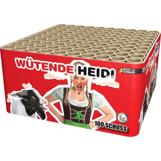 Wtende Heidi 100-Schuss